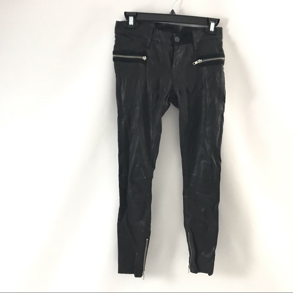R+A Womens Mid Rise Skinny Denim Leggings 24